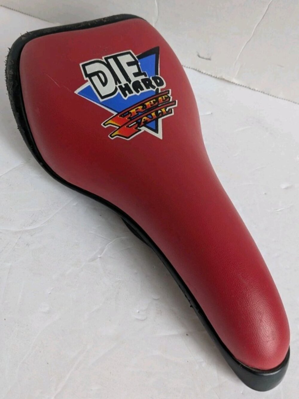 Vintage 1987 Viscount "Die Hard Free Fall" BMX Freestyle Saddle - Rare Seat 80s